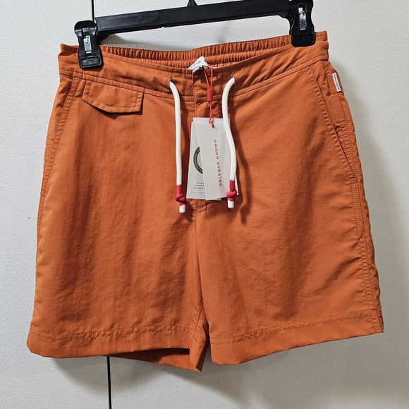 $325 Orlebar Brown Standard Swim Shorts Men's Size 28 Dark Papaya Orange... - Picture 6 of 12
